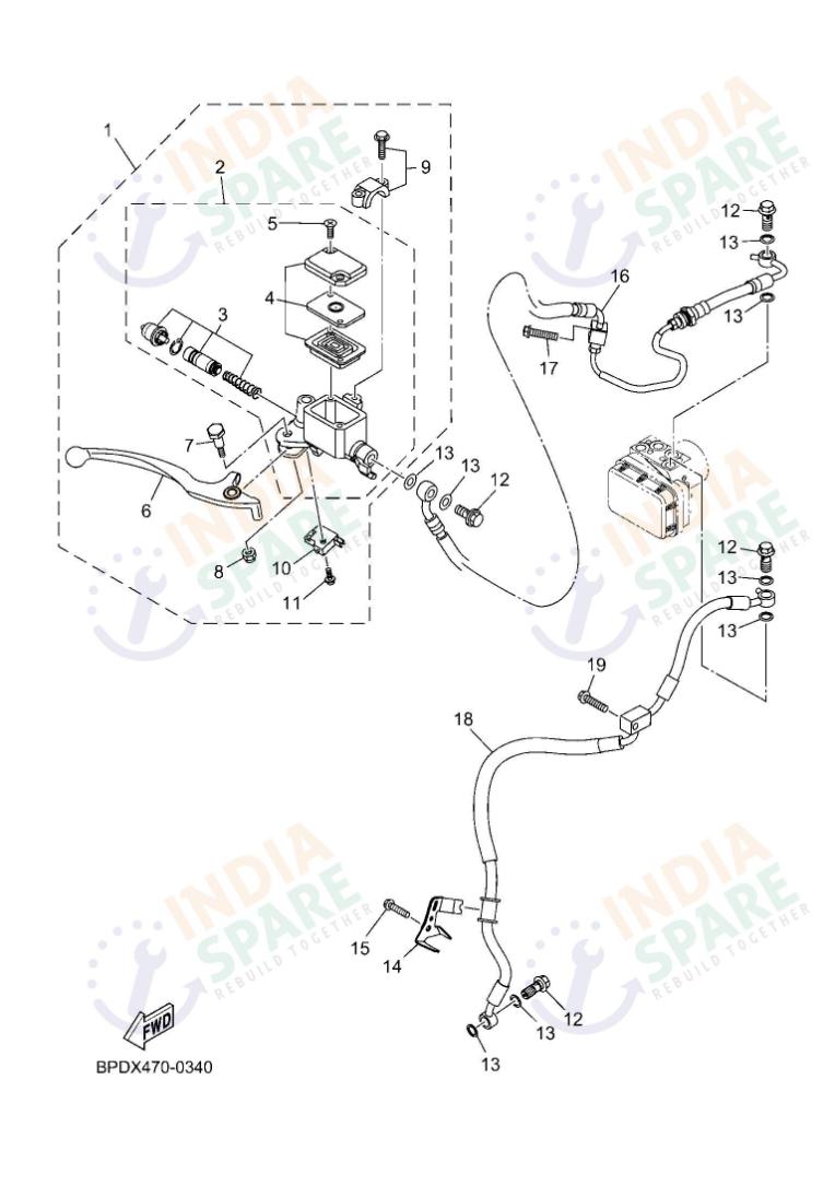 FRONT MASTER CYLINDER